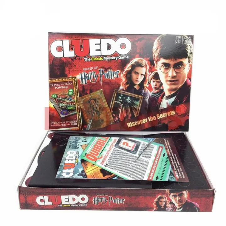 Cluedo harry potter Board Game Suspect Clue Discover The Secrets Board ...