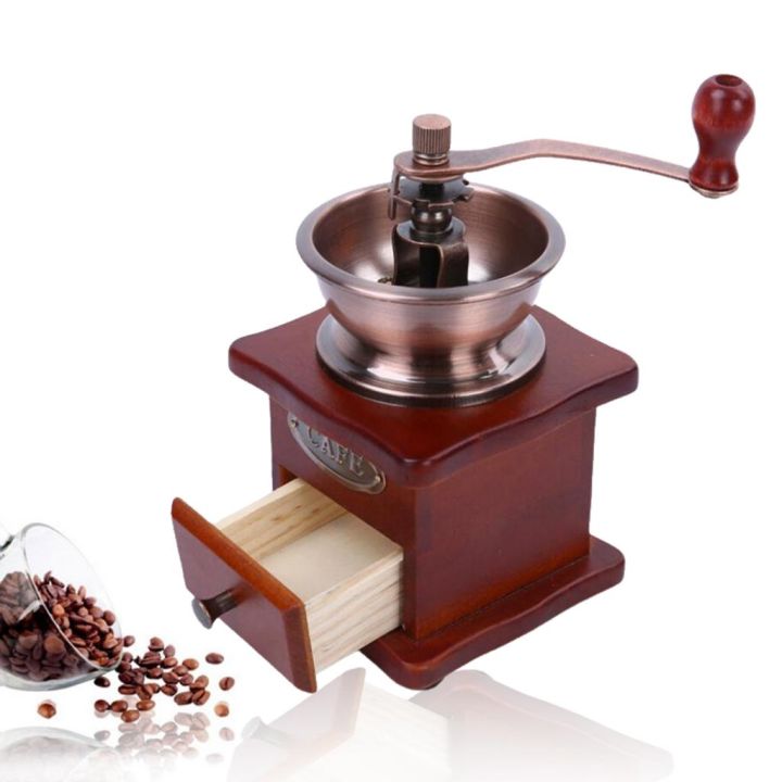 hot-new-เครื่องบดกาแฟแบบแมนนวล-crankmetal-coffee-pepper-herb-mill-grindermachine