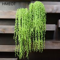 【YF】♕  78CM Artificial Fleshiness Tears Succulents Pearls Fleshy Vine Hanging Rattan Wall Garden Fake