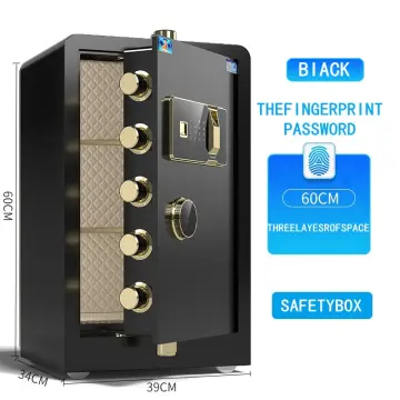 Fireproof Safe Mechanical Lock Password 60cm Waterproof Security