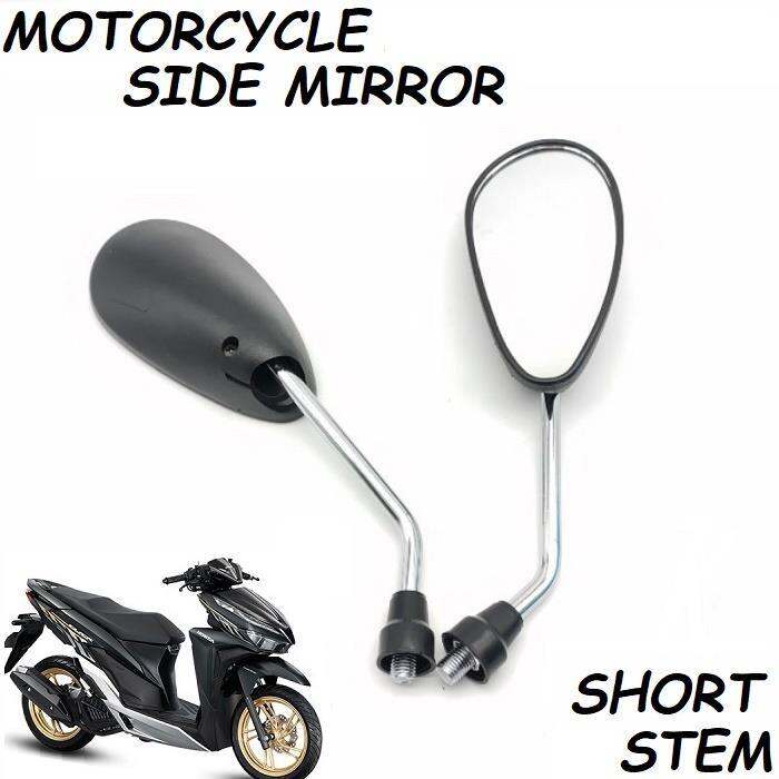 【Hot sales】 HONDA CLICK 125i 150i SIDE MIRROR STOCK type SHORT STEM COD