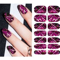 【LZ】 Water Nail stickers For Whole Nails 2022 Transfer Colorful Summer Nail Sticker Design Decals New Year Nails Decoration Manucure