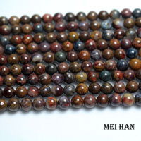 Meihan freeshipping (2 strandsset) natural 6mm Pietersite round amazing beads stone for Christmas jewelry making design