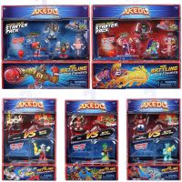 Akedo Ultimate Arcade Warriors Starter Pack Mini Battling Action Figures Ready Legendary Punch Attack Boy Childrens Toys Gifts