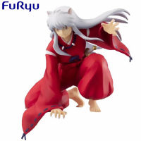 Qwiooe Original Furyu 13ซม. InuYasha อะนิเมะก๋วยเตี๋ยว Stopper รูป Sengoku Otogi Zoshi Action Figure ตุ๊กตารุ่นสะสม Toys888