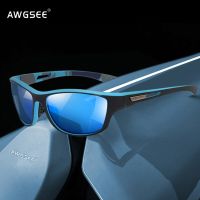 Vintage Men Polarized Sunglasses Driving Sport Windproof Sand Goggle Glasses Vintage Fishing Sun Glasses Male Shades Eyewear CE