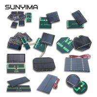 SUNYIMA 10PCS 1V 2V 3V 5V 6V Polycrystalline Solar Panels 68x37 50x50 40x40 54x54 60x60mm Battery Charger For Dropshipping