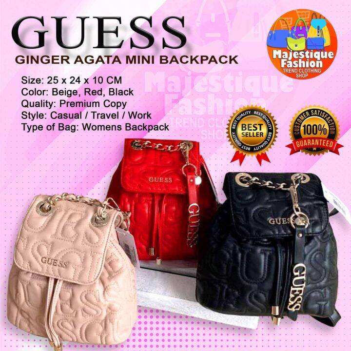 New Guess Mini Backpack ? Lazada PH