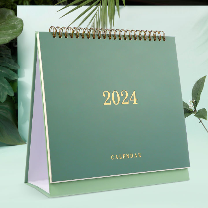 Chaoshihui Jan 2024-Dec 2025 Table Calendar Note Blocks Planner Monthly ...