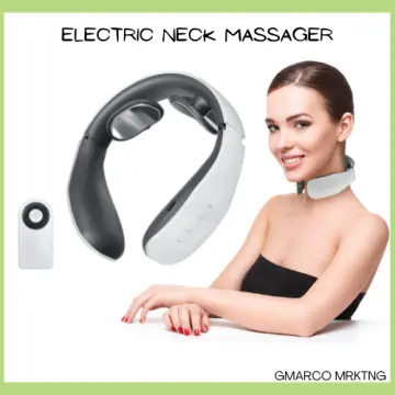Electric Pulse Neck Massager, Cervical Vertebra Treatment Instrument,  Therapy Neck Pillow Massager
