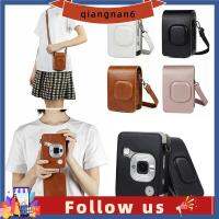 QIANGNAN6สีทึบแฟชั่นมืออาชีพกระเป๋าหิ้วใส่ของง่ายเคสป้องกันกระเป๋าสะพายไหล่ใส่กล้องได้ทันที