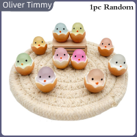 [Oliver Timmy] 1/5pcs เรืองแสงหักเปลือกไก่บ้านสวนตกแต่งรถส่องสว่าง DIY ตุ๊กตาบ้านเครื่องประดับเครื่องประดับ