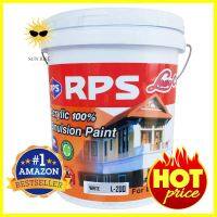 สีน้ำทาภายนอก RPS LONGCOAT L200 BASE A เนียน 5 แกลลอนWATER-BASED EXTERIOR PAINT RPS LONGCOAT L200 BASE A SHEEN 5GAL **พลาดไม่ได้แล้วจ้ะแม่**