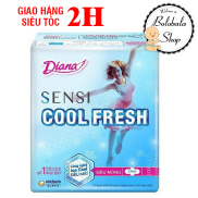 BVS Diana Sensi Cool Fresh siêu mỏng cánh gói 8 miếng 23cm