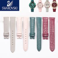 สายหนังนาฬิกาข้อมือสายนาฬิกาข้อมือ Swarovski Swarovski สายนาฬิกาหนังดั้งเดิมของผู้หญิงที่มีผีน้ำเต็มไปด้วยดวงดาว 16 17 18