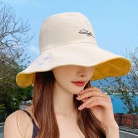 【Hot Sale】 Double-sided hat net red sunscreen sun fisherman summer face Korean version tide sunshade along the