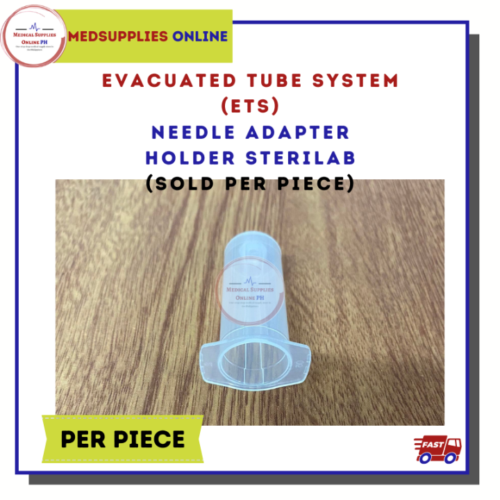 Evacuated Tube System ETS Needle Adapter Holder Sterilab (SOLD PER