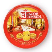 TẾT 2023 Bánh Quy Bơ Jacob&Jensen nhập khẩu - Hộp Thiếc - 114g