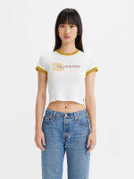 Levis® Womens Graphic Ringer Mini T-Shirt