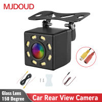 MJDOUD รถ HD ย้อนกลับกล้องสำหรับที่จอดรถ8 LED Night Vision กล้องสำรองกันน้ำกล้องมองหลัง12V AV Input