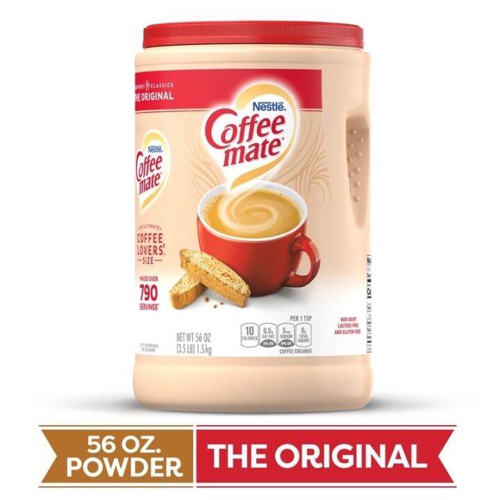 Coffeemate Powder Original (56 oz.) 1.5 KILO Canister Non Dairy