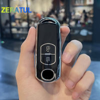 สำหรับ Mazda 2 3 6 Atenza Axela Demio CX-5 CX5 CX-3 CX7 CX8 MX-5 TPU รถ Remote Key Case Shell Fob ผู้ถืออุปกรณ์เสริม