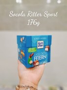 Sô cô la Happy birthday Ritter Sport 176g leetrinh  xanh