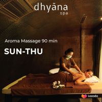 E-Voucher (Sunday-Thursday) Ana Anan Spa - Aroma Soul &amp; Body Massage 90 minutes อาณา อานันท์ สปา นวดออยล์ นวดอโรม่า ใช้ได้วันอาทิตย์ถึงพฤหัสบดี