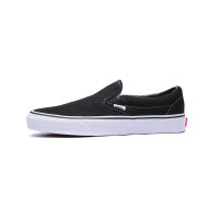 VANS CLASSIC SLIP-ON Mens and Womens CANVAS SHOES VN000EYEBLK รองเท้าวิ่ง รองเท้าผ้าใบ รองเท้าสเก็ตบอร์ด The Same Style In The Store