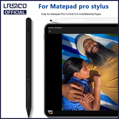 《Bottles electron》Matepad แท็บเล็ต,ดินสอมืออาชีพปากกาสไตลัสปากกาสัมผัสหน้าจอไวต่อแรงกด4096สำหรับ Huawei Matepad Pro11/10.8/12.6 MatePad กระดาษ