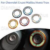 [Hot K] อุปกรณ์เสริมสติกเกอร์แต่งกุญแจและรูกุญแจสำหรับ Chevrolet Cruze/malibu/aveo/trax แหวนสวิตช์จุดระเบิดของรถยนต์