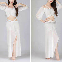 Pihu-12PCS ผู้หญิง Oriental Belly Dance บทเรียนสวมใส่ชุด Top Elegant เสื้อผู้ใหญ่เสื้อผ้าหญิงเต้นรำ Dancewear Performanced48-58