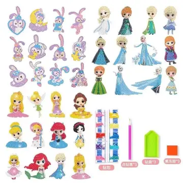 5D Diamond Painting Disney Character Party Kit