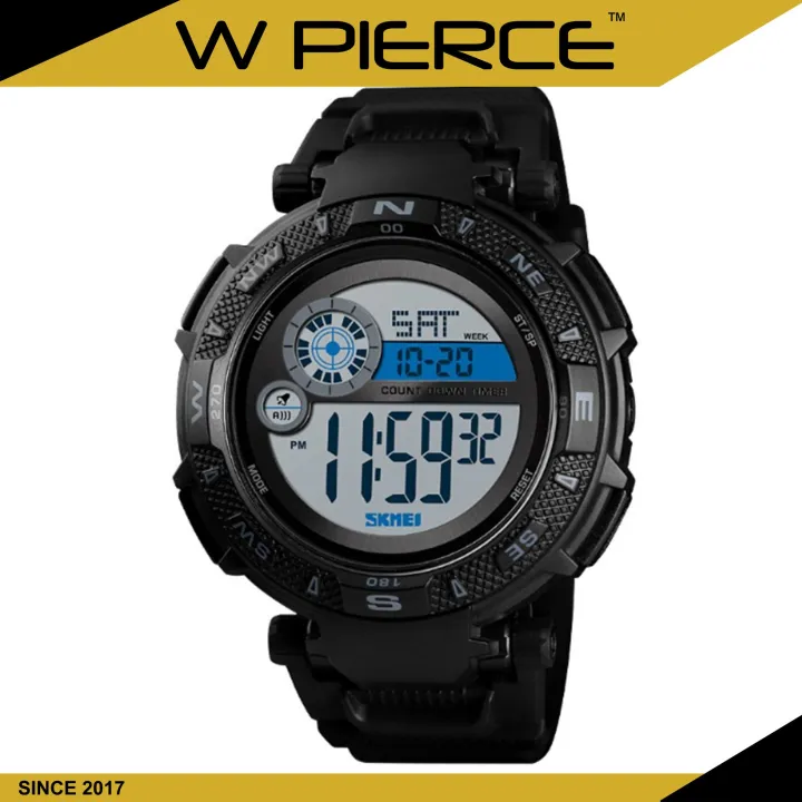 timex waterproof digital watch