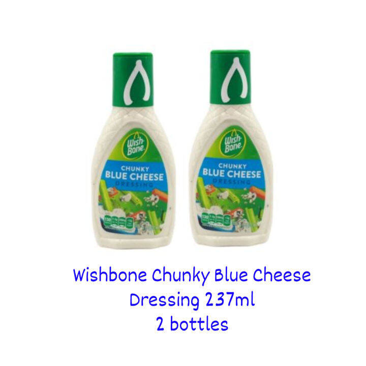Wishbone Chunky Blue Cheese Dressing 237ml x 2 bottles Lazada PH
