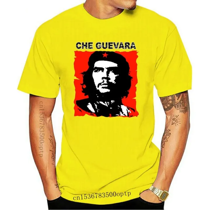 New Velocitee Mens Che Guevara Revolutionist T Shirt Pop Art Revolution ...