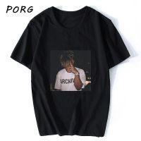 Juice Wrld Black TShirt Men Gothic Rip T-Shirt Hiphop Xxxtentacion 999 Oversize Streetwear Harajuku Rest In Peace Legend T Shirt