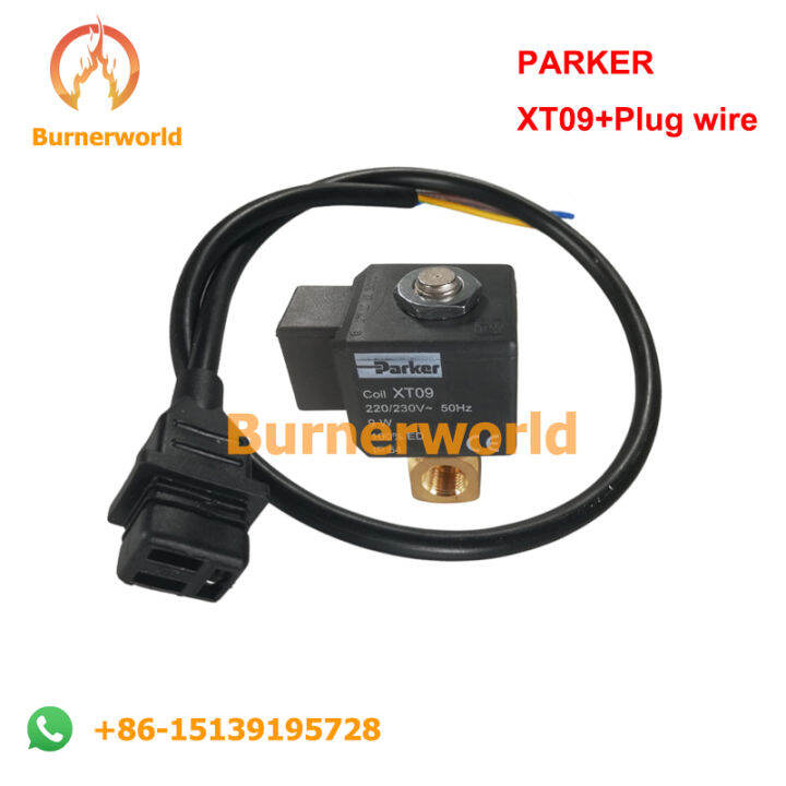 Parker Solenoid Valve and Plug Wire VE131INXT09 Methanol Diesel