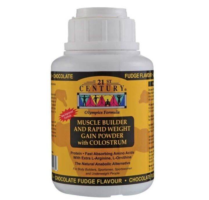 21st Century Muscle Builder & Rapid Weight Gain Powder with Colostrum