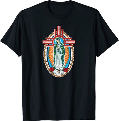 NM Zia Blessed Virgin Mary Our Lady of Guadalupe La Virgen T-Shirt