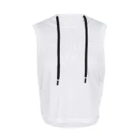 Sports Sleeveless Hooded Yoga Shirt Women Long Tank Tops Back Hollow Out Fitness Gym Wear Clothing Quick Dry Smock