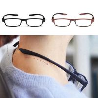 Men Women Hanging Neck Reading Glasses Magnetic Bendable Anti-Blue Ray Reading Eyeglasses Frame Presbyopic 1.0 1.5 2.0 4.0