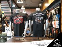 Harley-Davidson Preserve S/S BLK ฮาร์เล่ย์เสื้อยืดแขนสั้น