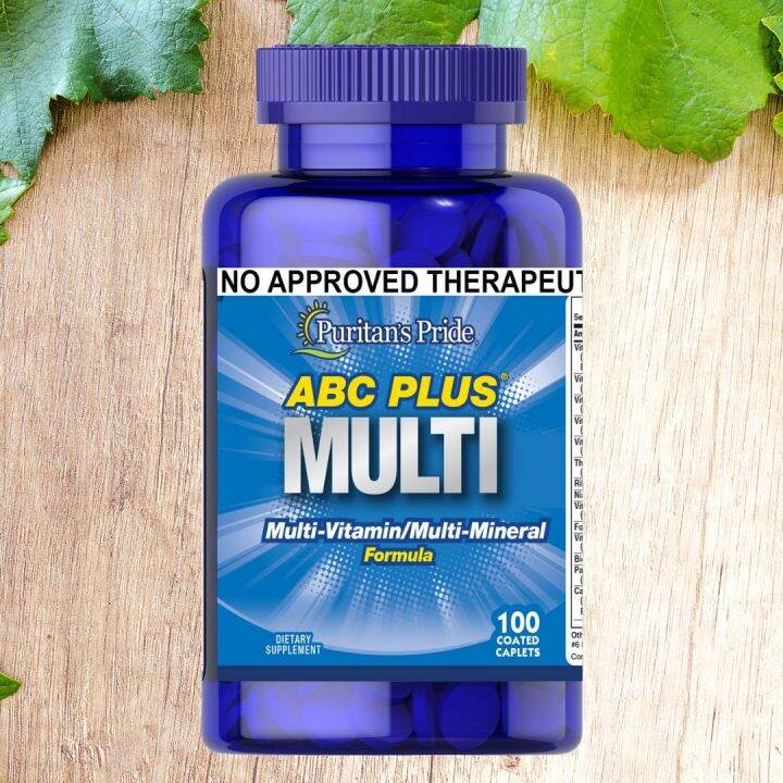 ABC Plus Multivitamins MultiMineral with Zinc Puritan's Pride Lazada PH