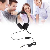 Concon Call Center Headset Multi-functional Wired Noise Canceling Phone Kit