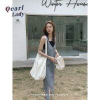 QearlLady กระโปรงสาวสวยใหม่สำหรับผู้หญิงใส่ในฤดูร้อนดีไซน์กระโปรงสำหรับฤดูหนาวกางเกงยีนส์เอวต่ำ504b060ชุดเดรสเรโทรตรง