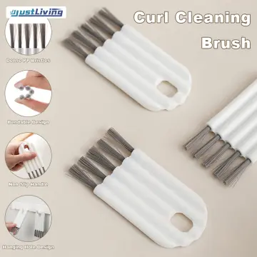 1pc Non-woven Fabric Gap Cleaning Brush, Modern Color Block Crevice  Cleaning Brush For Home