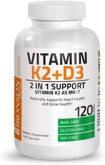 Viên uống vitamin k2 & d3 tối ưu hấp thụ canxi cho cơ thể hỗ trợ tăng - ảnh sản phẩm 2