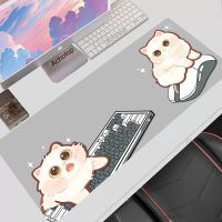 Related Products List: แผ่นรองเมาส์ , Kawaii Cat Office Fur Mat , แผ่นรองเมาส์ 400x900