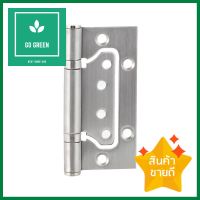 บานพับ JSS 268 4X3 นิ้ว สีสเตนเลส แพ็ก 3 ชิ้นBUTT HINGE 4X3IN JSS 268 STAINLESS STEEL 3PCS/PACK **คุณภาพดี**